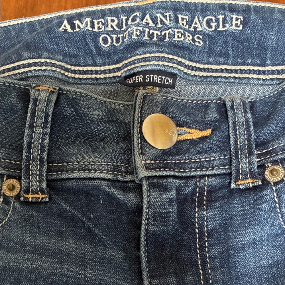 American Eagle Outfitters Blue Boot Cut Jeans